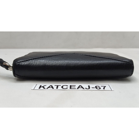 Marc By Marc Jacob Leather Zip Around Credit Card Wristlet Wallet - Picture 5 of 15